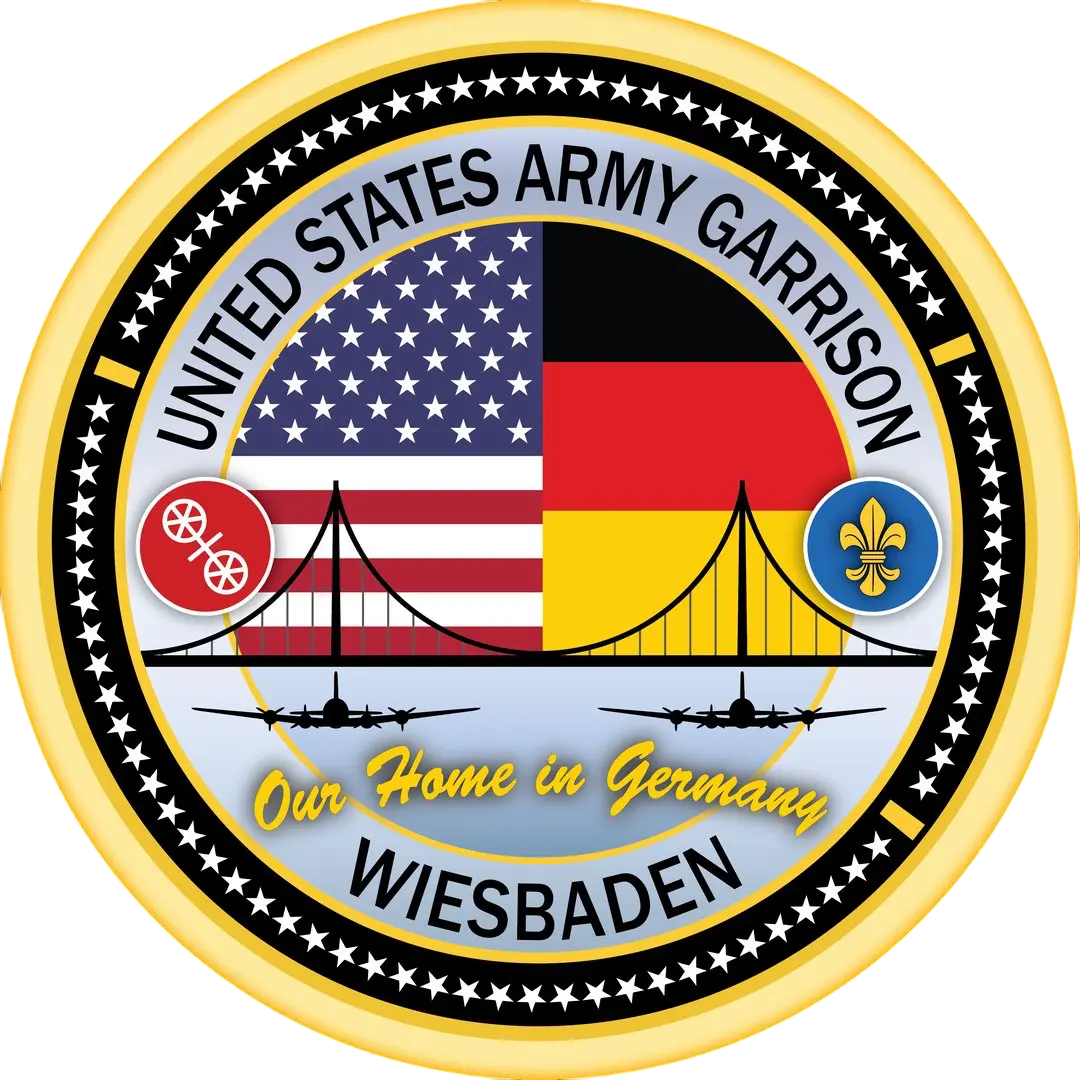 US-Army Wiesbaden Logo