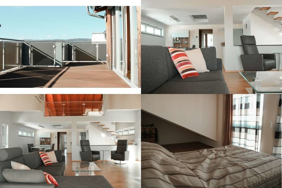 AS IMMOBILIEN: Penthouse furnished apartment close to Crestview Housing, 10 min drive from Clay
