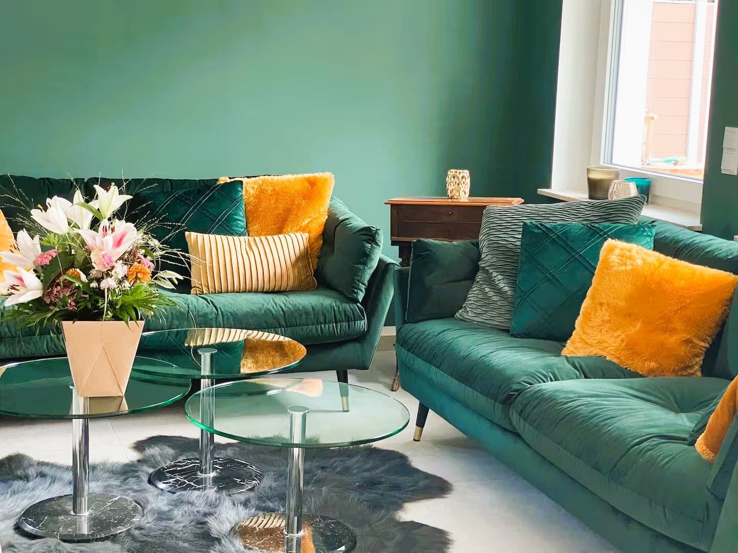 AS IMMOBILIEN: fully furnished duplex condo 3br 3 bath garage fitted kitchen - Wiesbaden Breckenheim