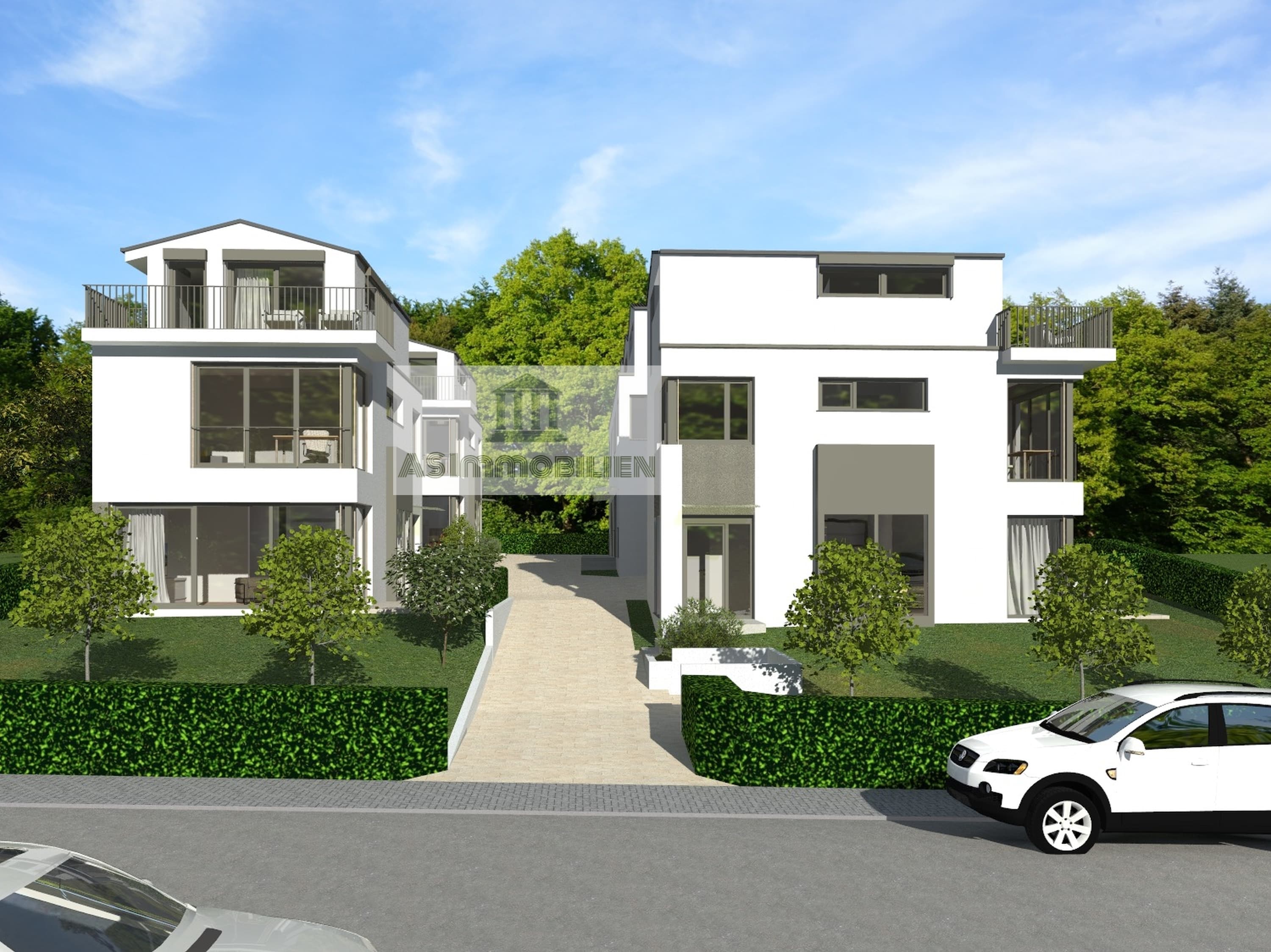 AS IMMOBILIEN: Neubau | freistehendes EFH "Haus 2" mit Garten und Garage | Wiesbaden Südost