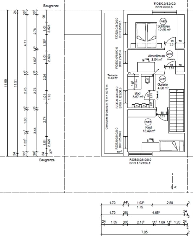 RENTED: Wiesbaden 3br penthouse 120m² condo, rooftop, 2 parking, fitted kitchen 10min to Clay