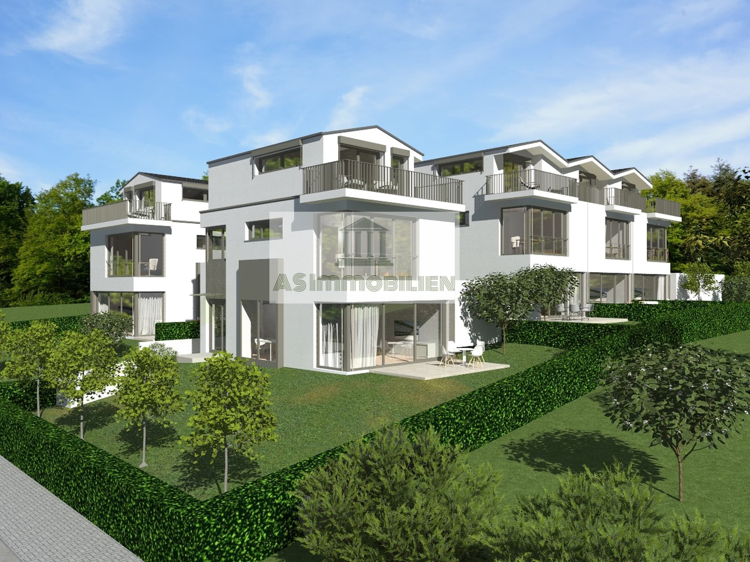 AS IMMOBILIEN: Neubau | Reihenendhaus (REH) mit Garten & Garage | Wiesbaden Südost - provisionsfrei