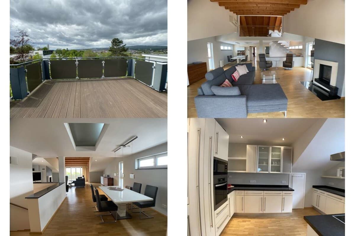 AS IMMOBILIEN: Penthouse furnished apartment close to Crestview Housing, 10 min drive from Clay