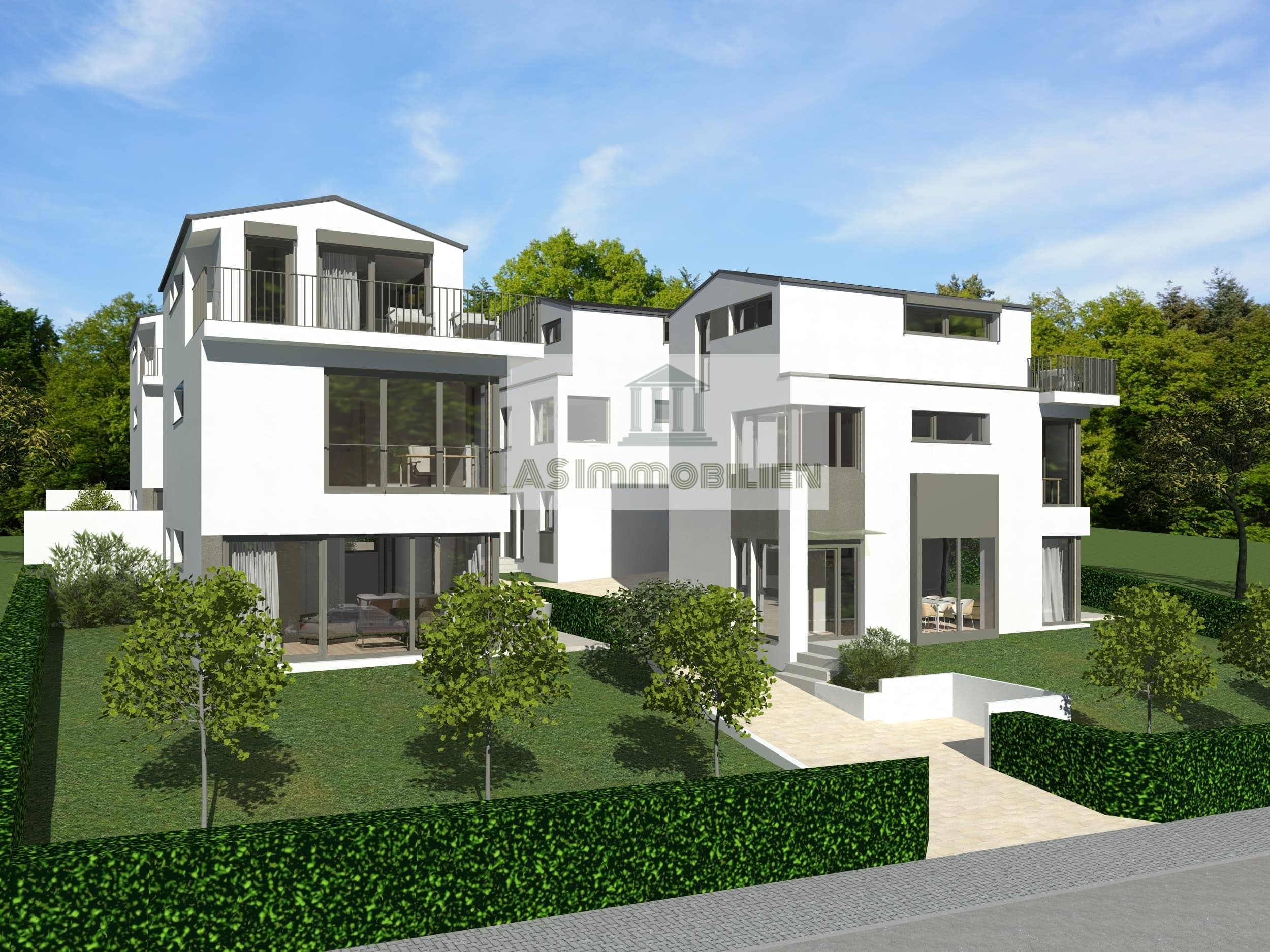 AS IMMOBILIEN: Neubau | Reihenendhaus (REH) mit Garten & Garage | Wiesbaden Südost - provisionsfrei